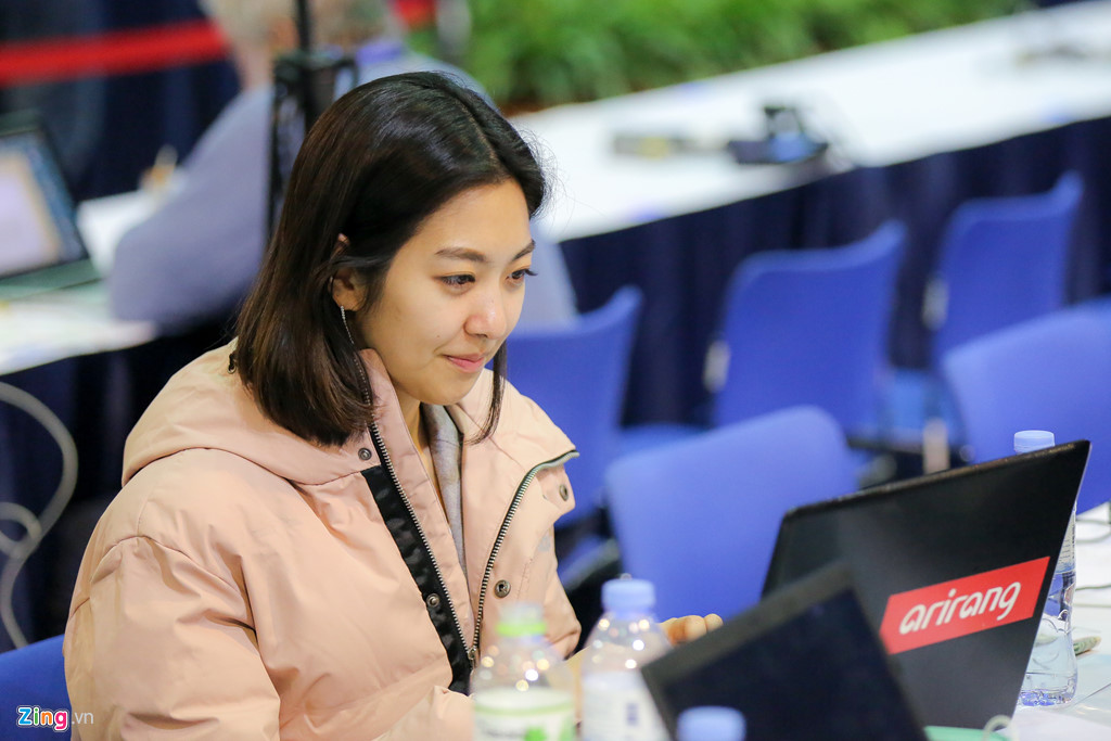 Dàn phóng viên trai xinh gái đẹp tại Hội nghị thượng đỉnh Mỹ - Triều