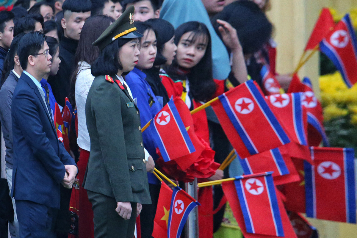 Những bóng hồng tham gia bảo vệ thượng đỉnh Mỹ - Triều