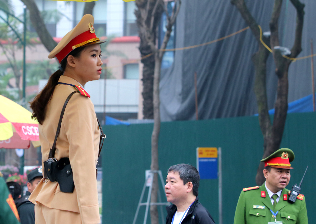 Những bóng hồng tham gia bảo vệ thượng đỉnh Mỹ - Triều