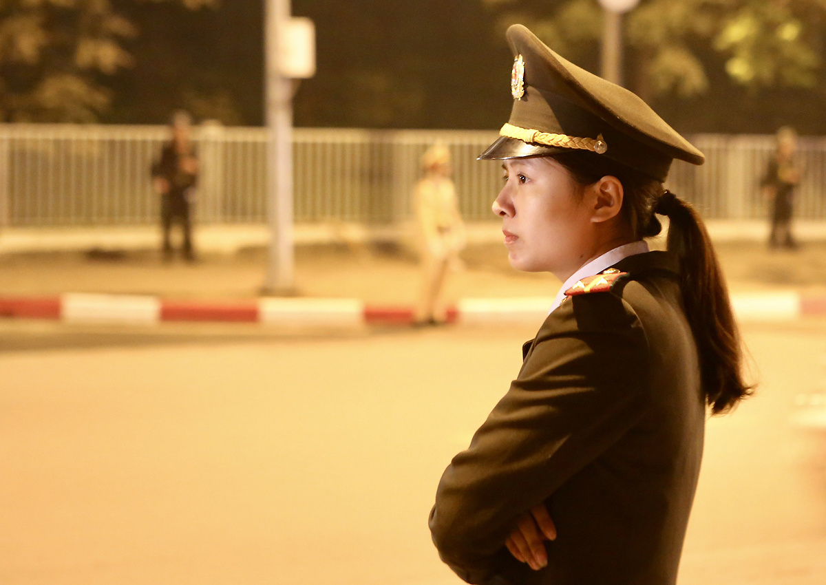 Những bóng hồng tham gia bảo vệ thượng đỉnh Mỹ - Triều