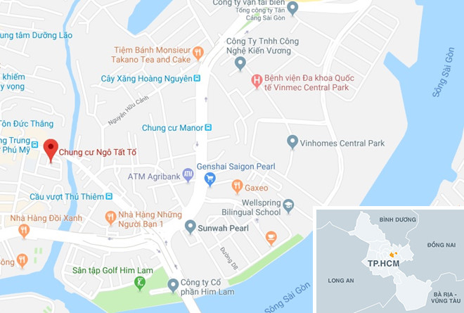 Rơi từ tầng cao chung cư ở Sài Gòn, 9X thiệt mạng