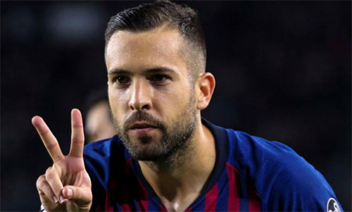 Hậu vệ Jordi Alba có phí phá vỡ hợp đồng hơn nửa tỷ đôla