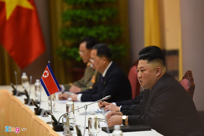 Tổng bí thư, Chủ tịch nước chủ trì tiệc chiêu đãi ông Kim Jong Un