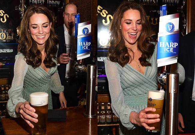 Công nương Kate gây bất ngờ khi trổ tài đá bóng điêu luyện, kết hợp ăn ý với chồng trong chuyến công du khiến người dùng mạng phát sốt