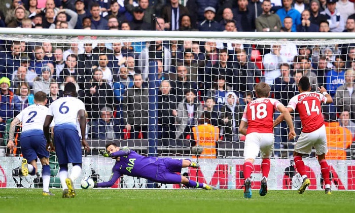 Aubameyang đá hỏng penalty phút cuối, Arsenal và Tottenham hòa nhau trong trận cầu siêu kịch tính