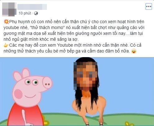 MXH dậy sóng vì thử thách tự sát Momo, các bậc phụ huynh Việt nói gì?