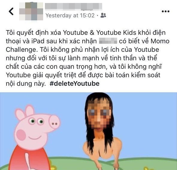 MXH dậy sóng vì thử thách tự sát Momo, các bậc phụ huynh Việt nói gì?