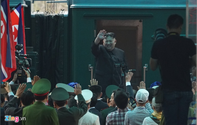 Ông Kim Jong Un rời Đồng Đăng bằng tàu, kết thúc chuyến đi Việt Nam