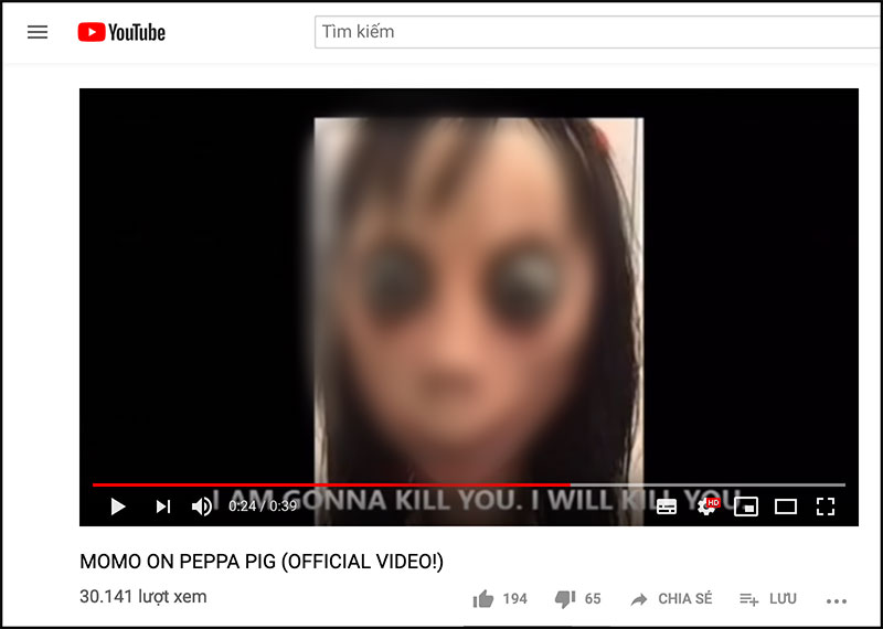 Bố mẹ Việt bất an, liên tục kêu gọi cảnh giác khi Thử thách Momo quá đáng sợ xuất hiện trong các video hoạt hình quen thuộc của con
