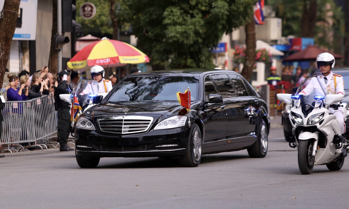 Những mẫu xế khủng phục vụ Trump - Kim khi ở Việt Nam