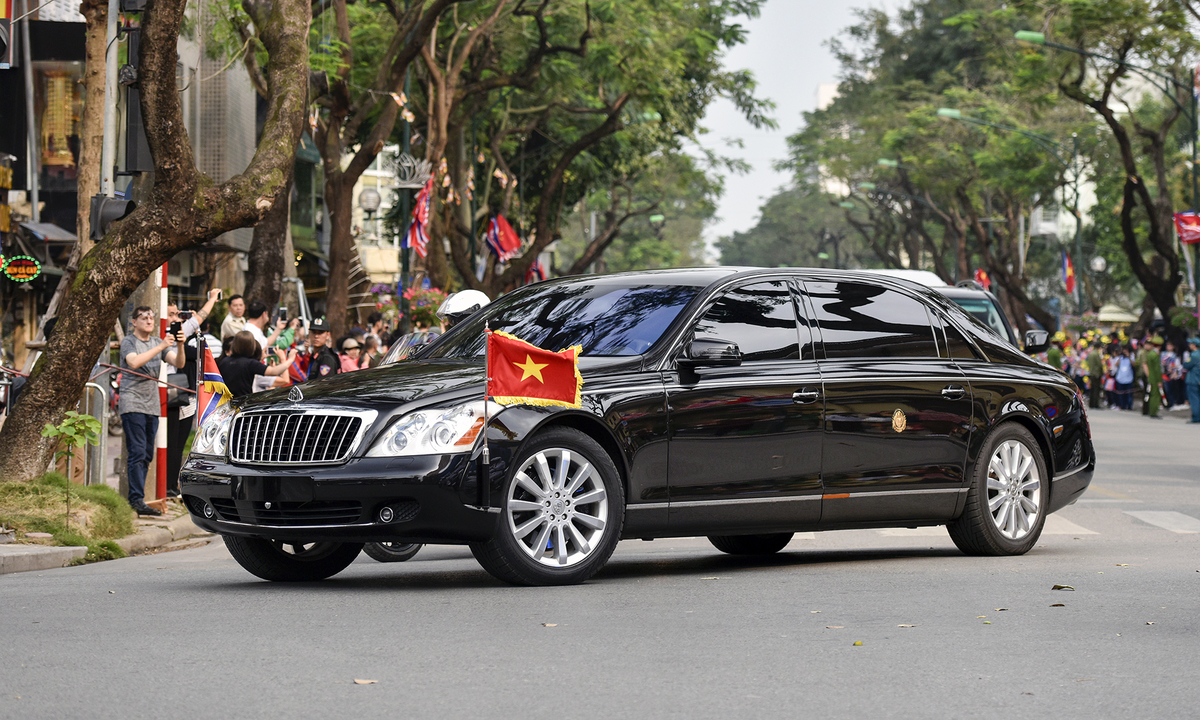 Những mẫu xế khủng phục vụ Trump - Kim khi ở Việt Nam