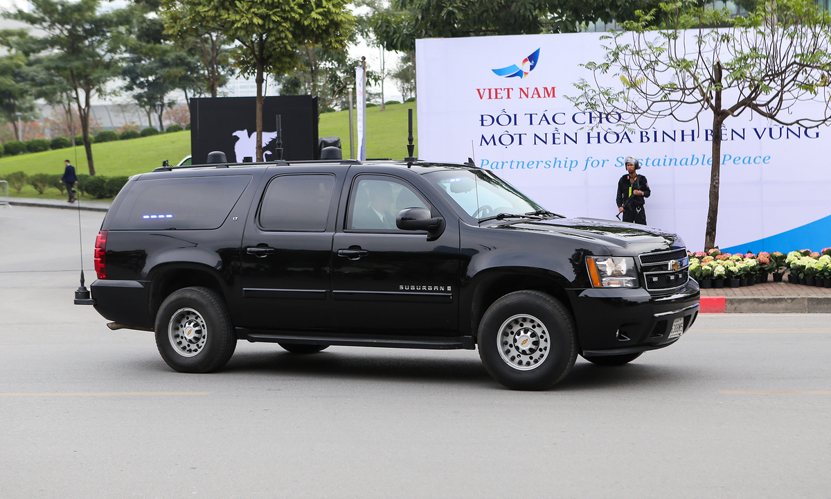 Những mẫu xế khủng phục vụ Trump - Kim khi ở Việt Nam