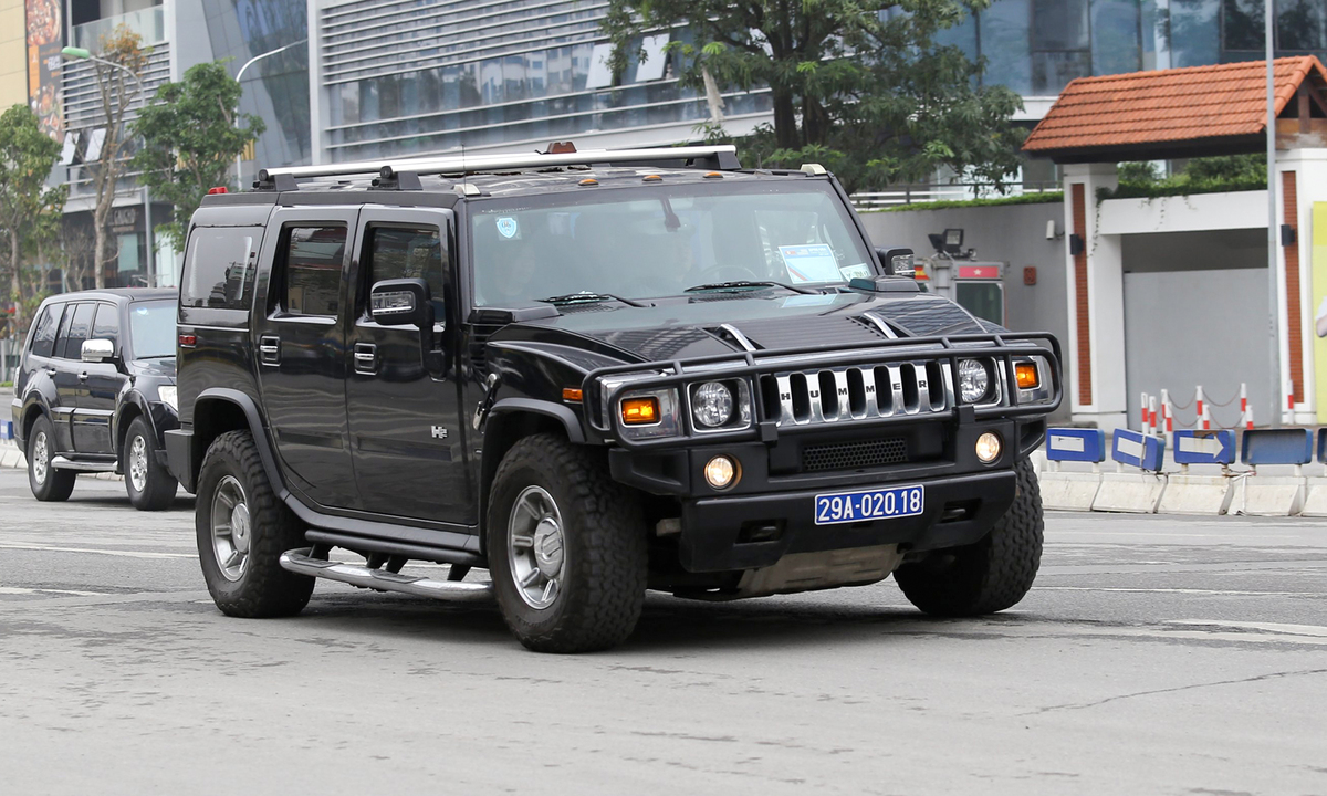 Những mẫu xế khủng phục vụ Trump - Kim khi ở Việt Nam