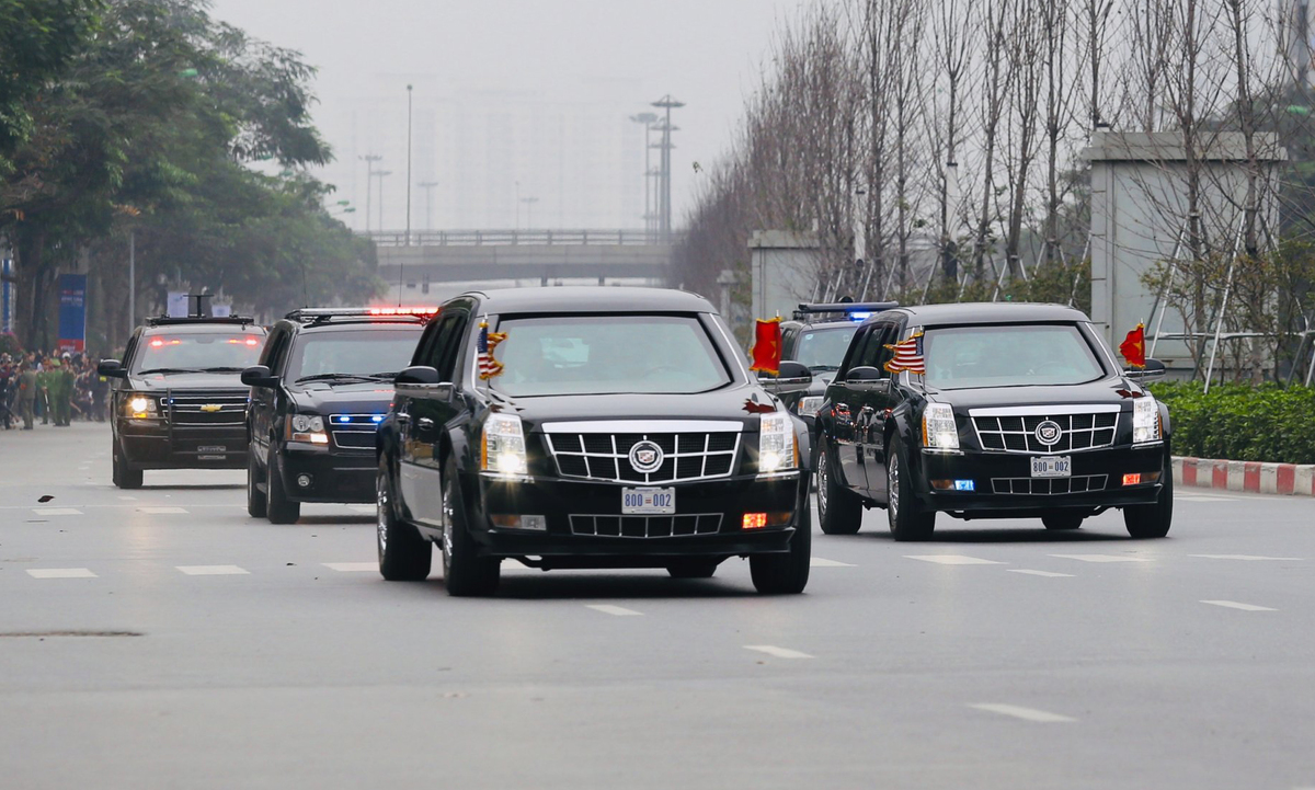 Những mẫu xế khủng phục vụ Trump - Kim khi ở Việt Nam