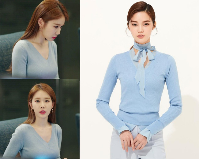 Nhờ thân hình đồng hồ cát với vòng 1 khủng, Yoo In Na luôn diện đồ đẹp hơn gấp bội người mẫu chuyên nghiệp