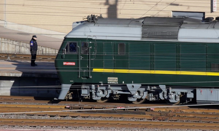 Tàu chở Kim Jong-un chỉ còn cách Bình Nhưỡng hơn 300 km