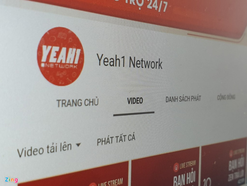 Yeah1 dung túng kênh YouTube bẩn kiếm tiền