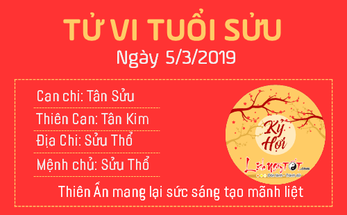 Tử vi Thứ 3 ngày 5/3/2019 của 12 con giáp: Mùi sự nghiệp thăng tiến, Thân bị Kiếp Tài quấy phá Tử vi Thứ 3 ngày 5/3/2019 của 12 con giáp: Mùi sự nghiệp thăng tiến, Thân bị Kiếp Tài quấy phá