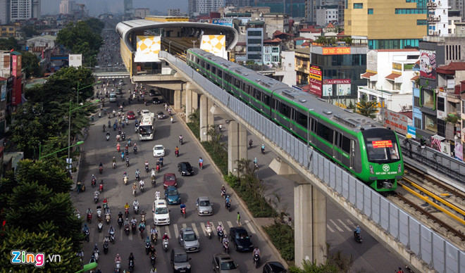 Hà Nội chốt khung giá vé đường sắt Cát Linh - Hà Đông