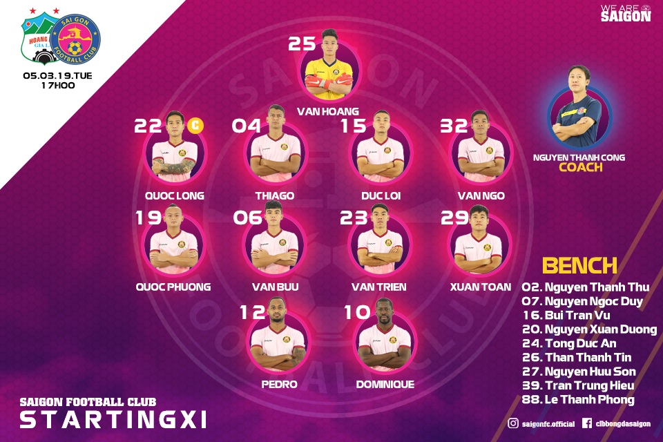 HAGL 1-3 Sài Gòn: Văn Toàn nổ súng, HAGL vẫn thua trận thứ hai liên tiếp trên sân nhà Pleiku