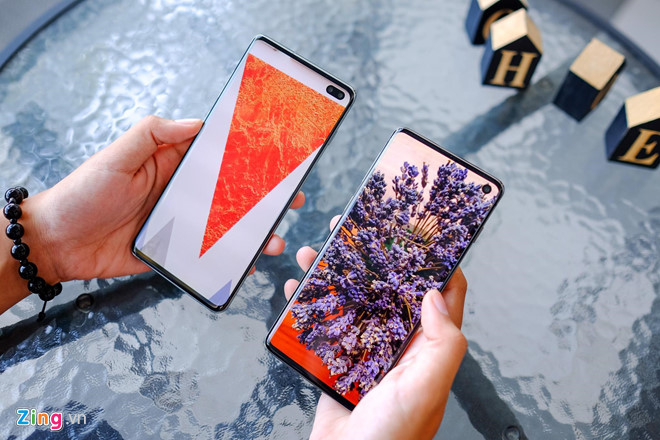 Galaxy S10 có màn hình gần như hoàn hảo