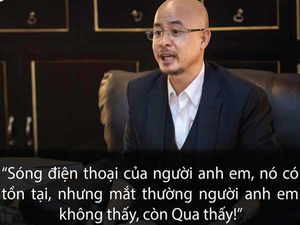 Ông Đặng Lê Nguyên Vũ nói về sự phi thường của bản thân: Mắt nhìn được sóng điện thoại, thấy đốm lửa xa 50 kilomet, hiểu mọi khoa học trên thế gian, kể cả trường sinh bất tử Ông Đặng Lê Nguyên Vũ nói về sự phi thường của bản thân: Mắt nhìn được sóng điện thoại, thấy đốm lửa xa 50 kilomet, hiểu mọi khoa học trên thế gian, kể cả trường sinh bất tử