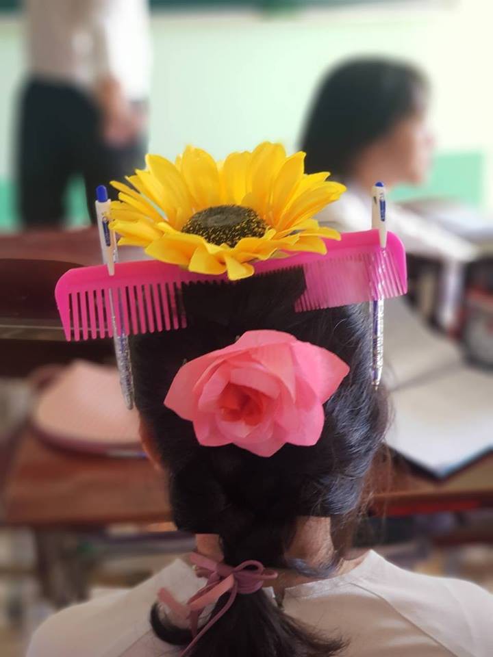 Loạt ảnh thể hiện đầy đủ bản chất của đám học trò: Nghịch ngợm, lầy lội nhưng cũng sáng tạo chẳng kém ai