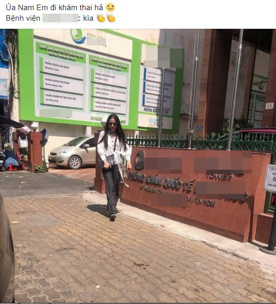 Nam Em bị nghi ngờ đi khám thai khi bị bắt gặp vào bệnh viện nhưng phản ứng của cư dân mạng mới là điều bất ngờ