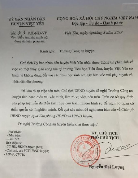 Thầy giáo say rượu, vỗ mông hàng loạt nữ sinh xin ra khỏi ngành