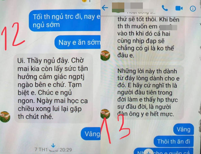 Xôn xao clip ghi lại cuộc gọi nghi của thầy giáo trường chuyên bị tố gạ tình nữ sinh: Nếu ai hỏi thì trả lời là bạn của thầy lấy máy trêu