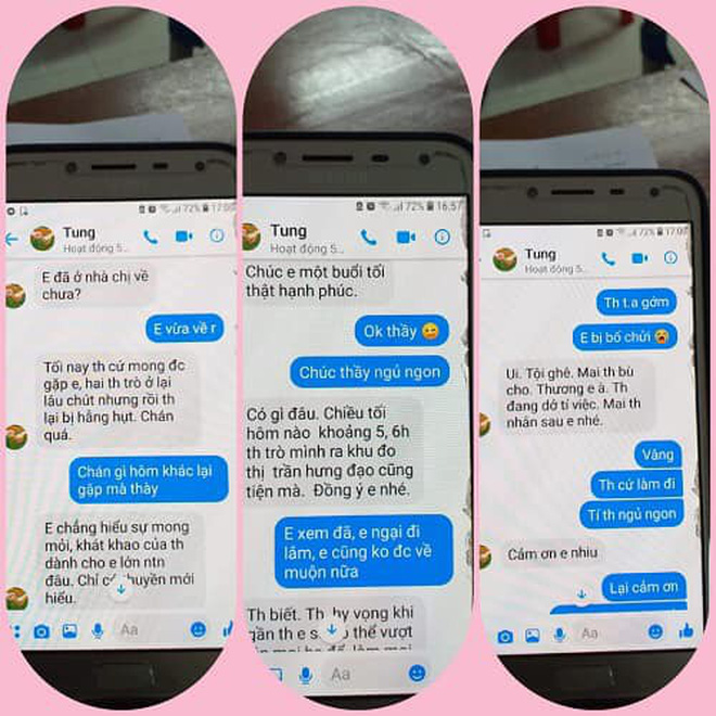 Nghi án thầy giáo trường chuyên nhắn tin gạ tình nữ sinh lớp 10, Sở GD&ĐT Thái Bình yêu cầu làm rõ vụ việc Nghi án thầy giáo trường chuyên nhắn tin gạ tình nữ sinh lớp 10, Sở GD&ĐT Thái Bình yêu cầu làm rõ vụ việc