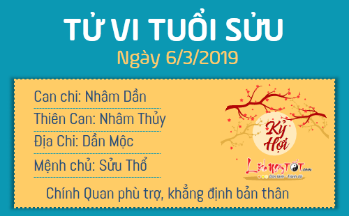 Tử vi thứ 4 ngày 6/3/2019 của 12 con giáp: Dần có Thực Thần mang lộc đến, Tý phải đề phòng tiểu nhân