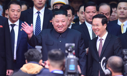 Báo Triều Tiên: Chuyến đi Việt Nam của ông Kim Jong Un làm rung chuyển thế giới Báo Triều Tiên: Chuyến đi Việt Nam của ông Kim Jong Un làm rung chuyển thế giới