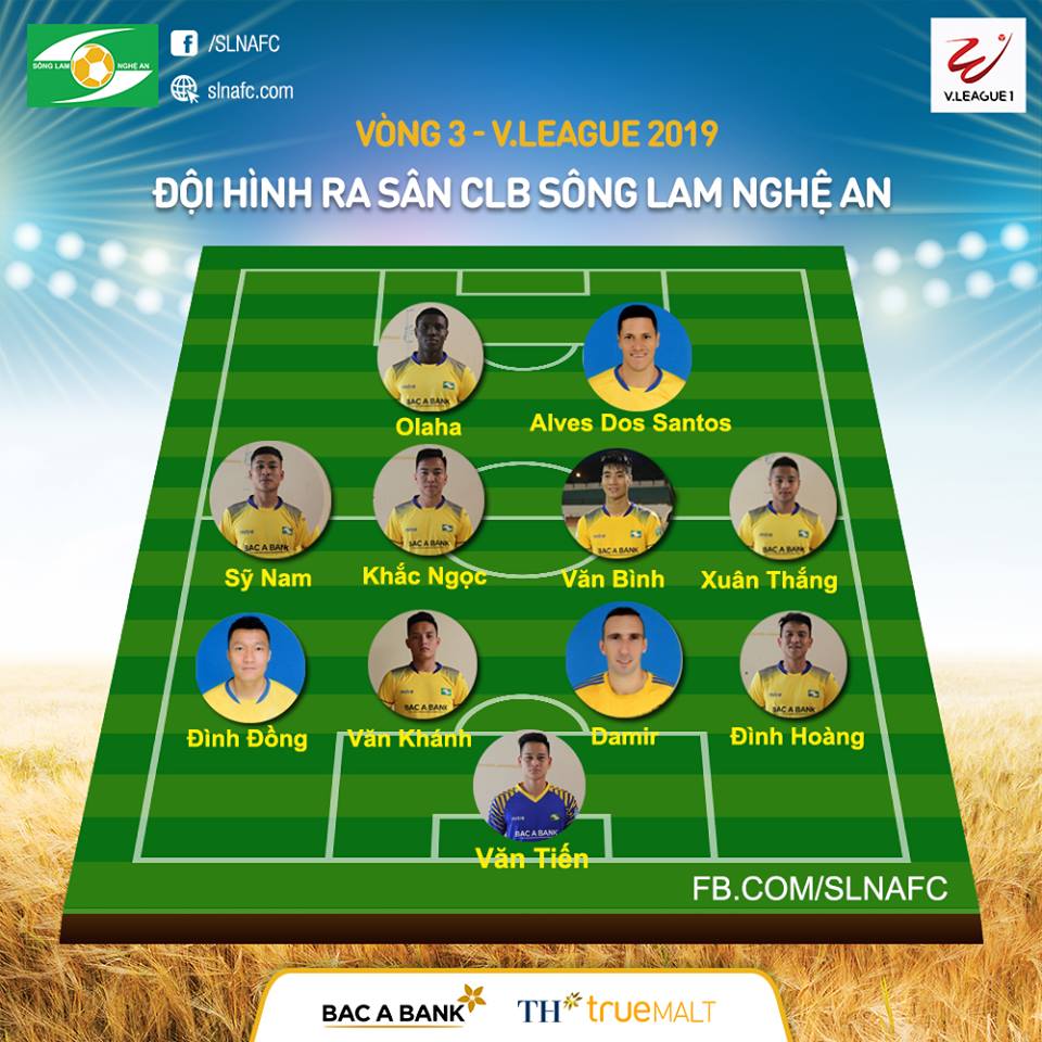 Đánh bại Bình Dương 2-1, SLNA vươn lên vị trí thứ 3