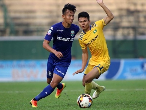 Đánh bại Bình Dương 2-1, SLNA vươn lên vị trí thứ 3