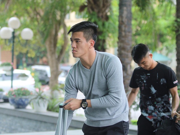 Tiền đạo Tiến Linh gặp sự cố đen đủi khi lên tập trung cùng U22 Việt Nam đá vòng loại U23 Châu Á