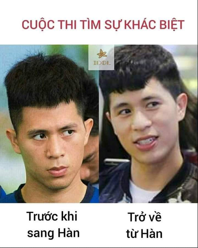 Loạt ảnh chế hài hước chào mừng cầu thủ Đình Trọng về nước