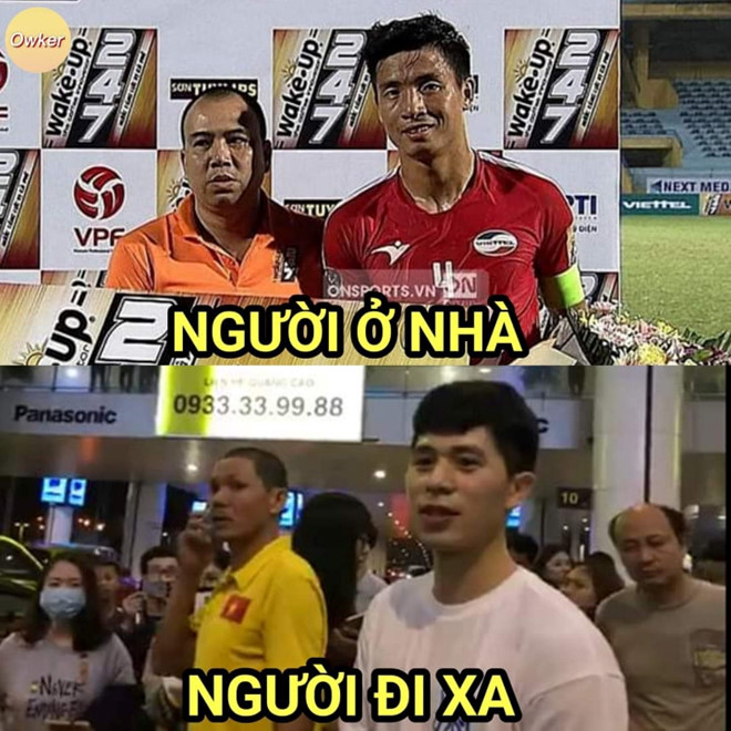 Loạt ảnh chế hài hước chào mừng cầu thủ Đình Trọng về nước