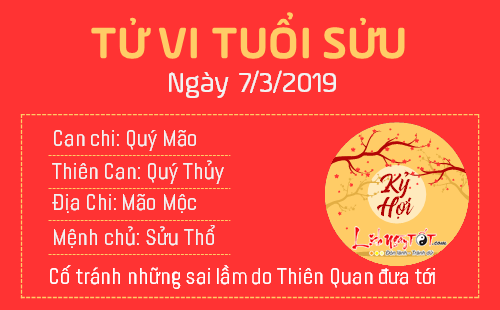 Tử vi thứ 5 ngày 7/3/2019 của 12 con giáp: Ngọ có Thiên Tài mang lộc đến, Mùi muốn đi lại phải đề phòng