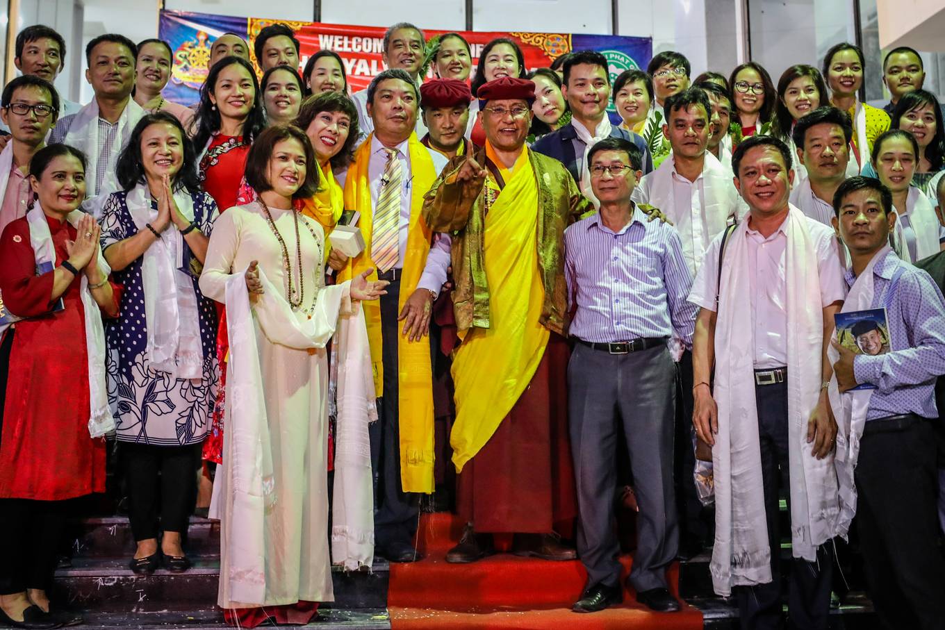 Video ảnh: Đức Gyalwang Drukpa đến TP HCM
