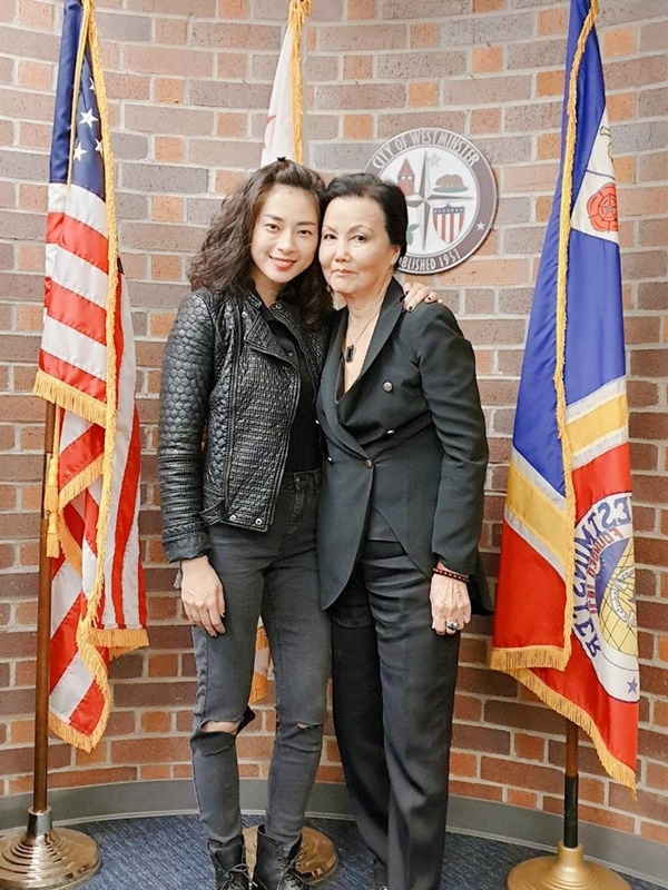 Hai Phượng thành công ở Mỹ, Ngô Thanh Vân được Thị trưởng thành phố Westminster vinh danh