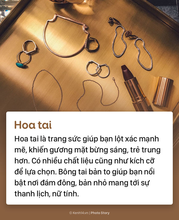 Để nâng tầm cho outfit đi chơi 8/3, hãy điểm thêm những trang sức này để tăng thêm vài phần thanh lịch nhé