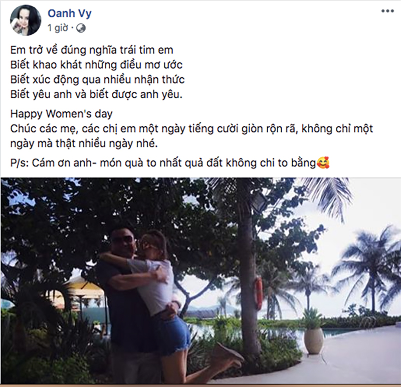 Sao Việt mừng 8/3: Người tạo bất ngờ cho vợ, người tiết lộ không lấy chồng vì thương mẹ