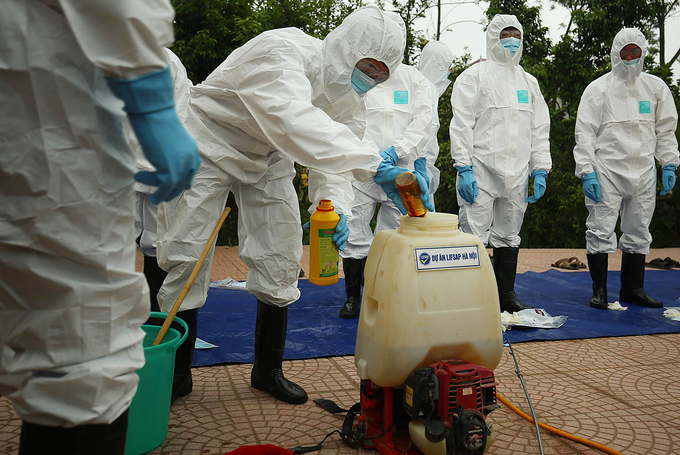 Hà Nội diễn tập ứng phó dịch tả lợn châu Phi