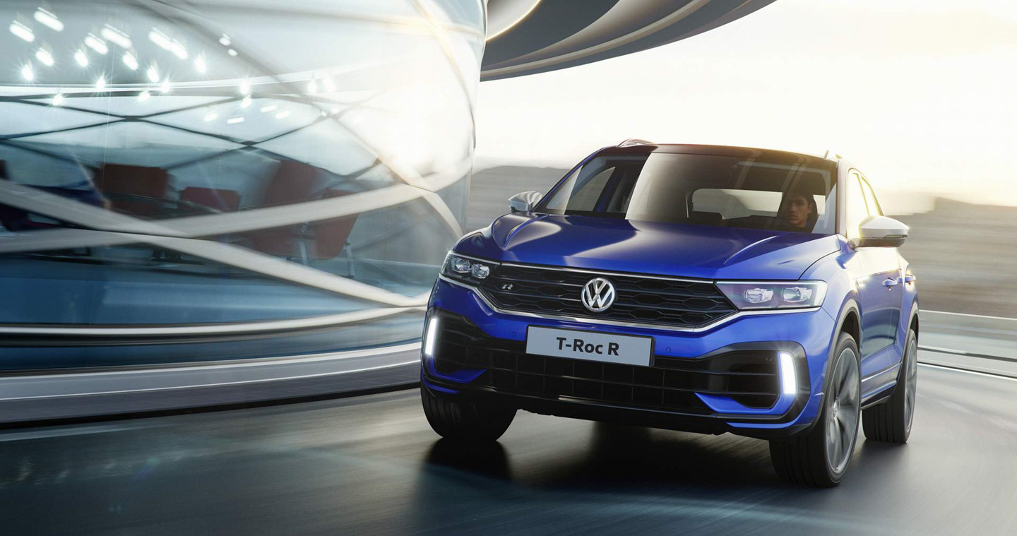 SUV thể thao hiệu suất cao Volkswagen T-Roc R trình làng
