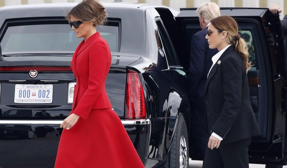 Bức ảnh làm rộ nghi vấn Đệ nhất phu nhân Mỹ dùng thế thân