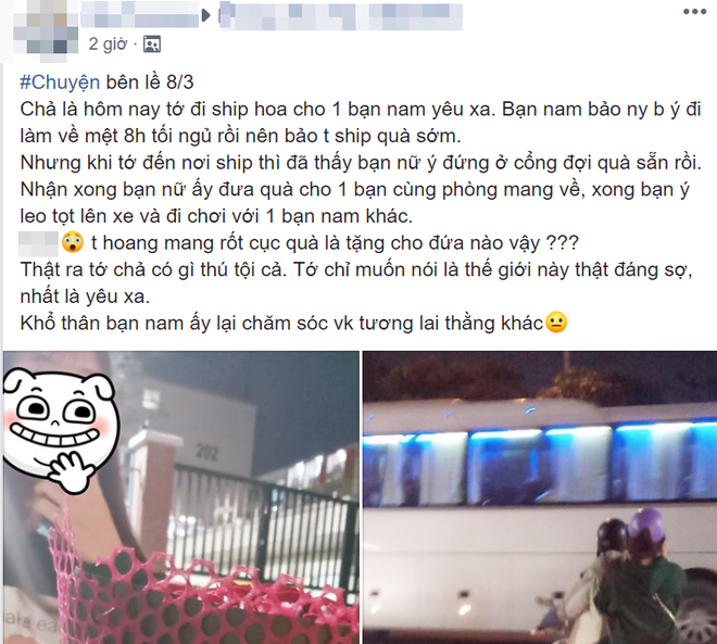 Nhận quà 8/3 xong, cô gái có hành động khiến shipper kinh ngạc: Thế giới này thật đáng sợ Nhận quà 8/3 xong, cô gái có hành động khiến shipper kinh ngạc: Thế giới này thật đáng sợ