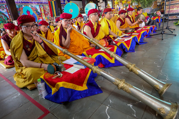 Đức Gyalwang Drukpa khai đàn, cầu quốc thái dân an tại TP HCM