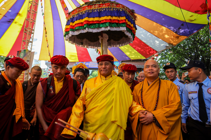 Đức Gyalwang Drukpa khai đàn, cầu quốc thái dân an tại TP HCM