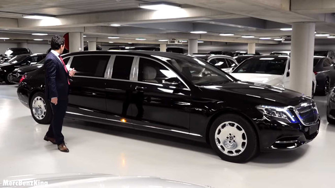 Mercedes-Maybach S600 Pullman Guard 2019 chống đạn giá 1,56 triệu USD Mercedes-Maybach S600 Pullman Guard 2019 chống đạn giá 1,56 triệu USD